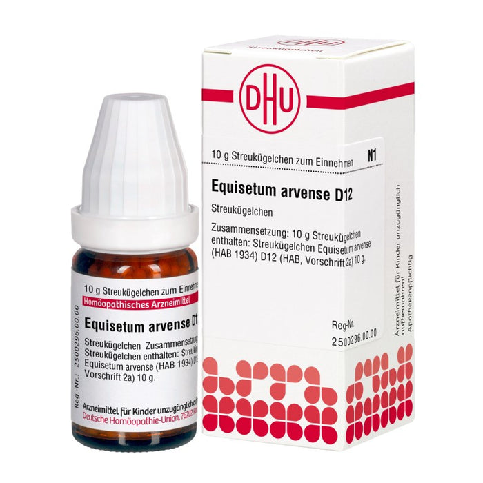 Equisetum arvense D12 DHU Globuli, 10 g Globules