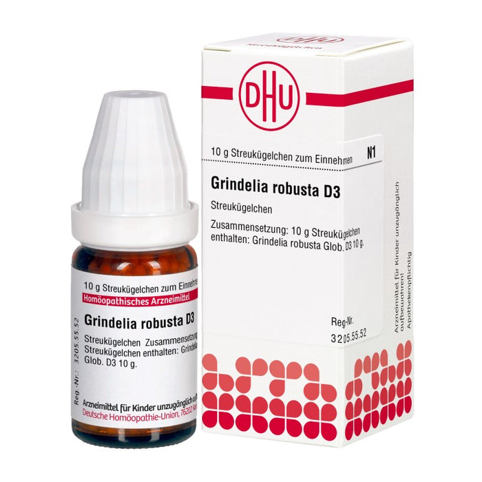 Grindelia robusta D3 DHU Globuli, 10 g Globules