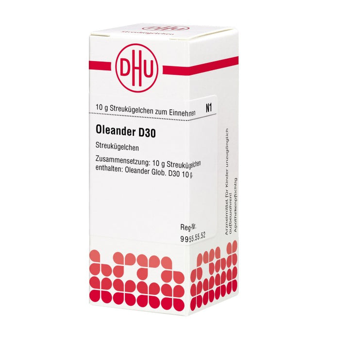 Oleander D30 DHU Globuli, 10 g Globules