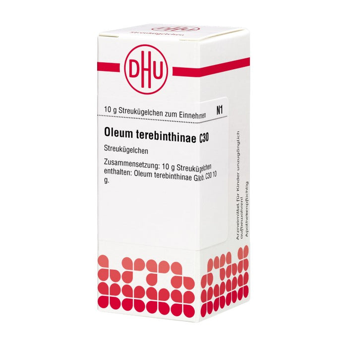 Oleum terebinthinae C30 DHU Globuli, 10 g Globules