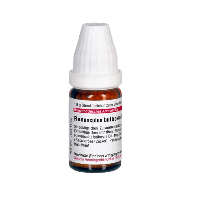 Ranunculus bulbosus D4 DHU Globuli, 10 g Globules