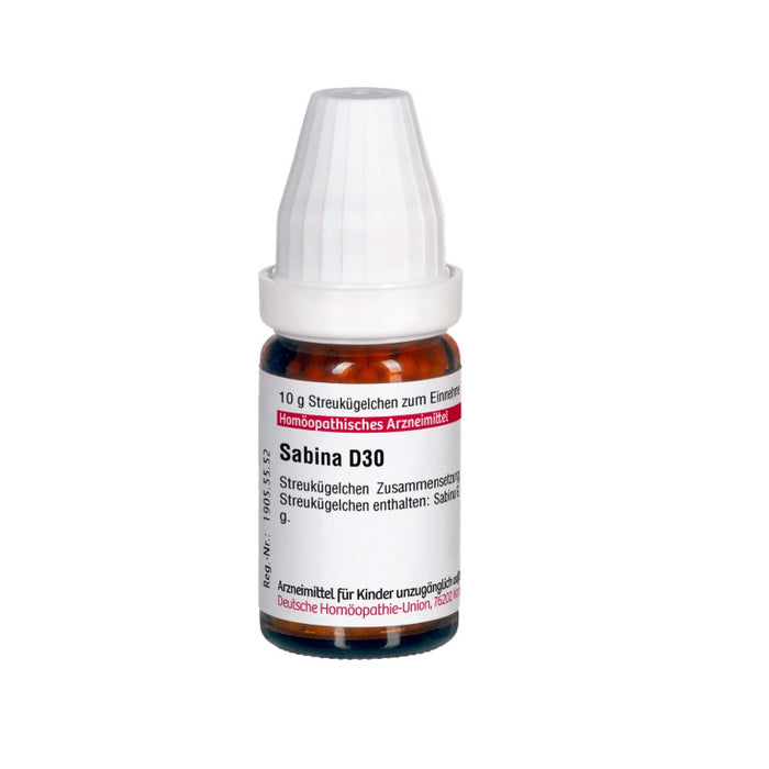 Sabina D30 DHU Globuli, 10 g Globules