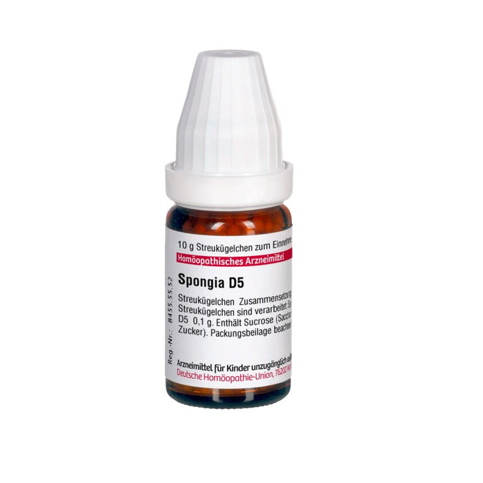 DHU Spongia D5 Streukügelchen, 10 g Globuli