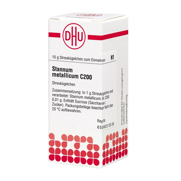 Stannum metallicum C200 DHU Globuli, 10 g Globules