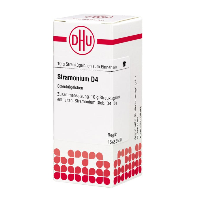 Stramonium D4 DHU Globuli, 10 g Globules
