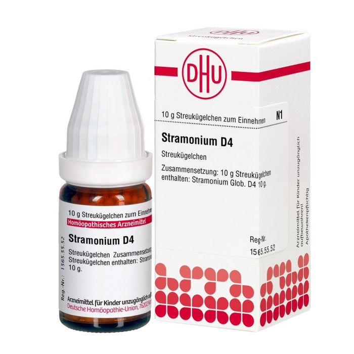 Stramonium D4 DHU Globuli, 10 g Globules