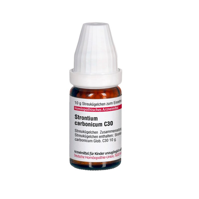 Strontium carbonicum C30 DHU Globuli, 10 g Globules