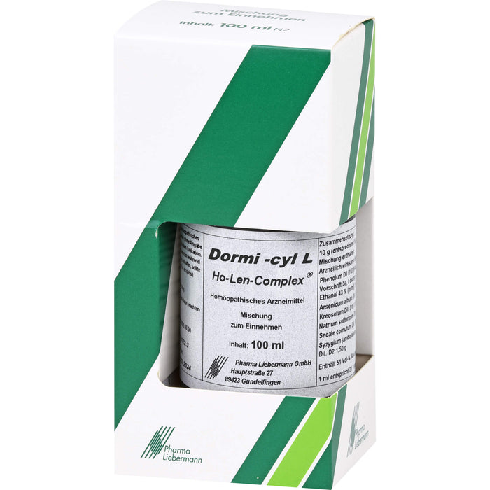 Dormi Cyl L Ho Len Beruhigungs-Complex Tropfen, 100 ml Solution