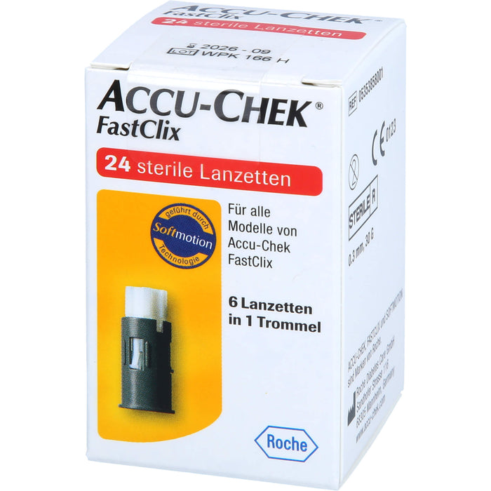 ACCU-CHEK Fastclix Lanzetten, 24 pc Paquet