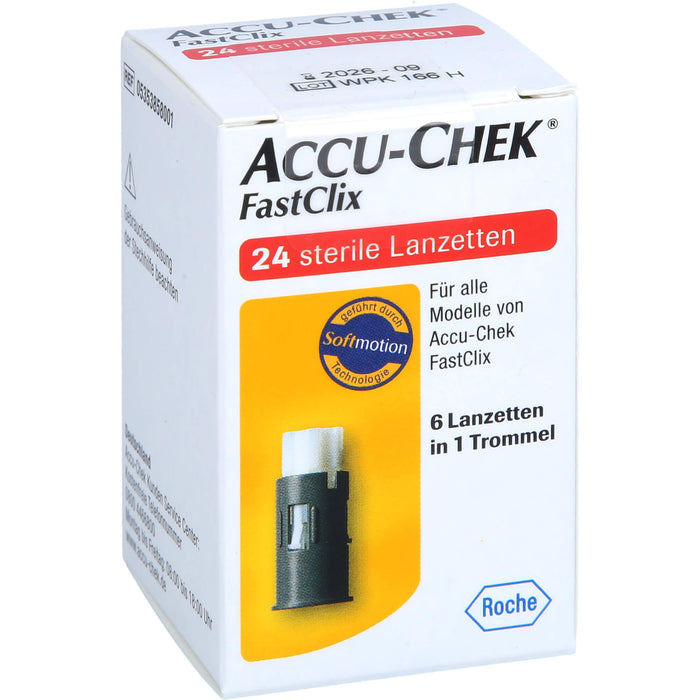 ACCU-CHEK Fastclix Lanzetten, 24 pc Paquet