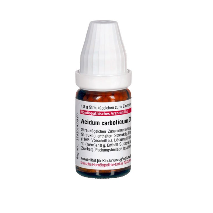 DHU Acidum carbolicum D12 Streukügelchen, 10 g Globuli