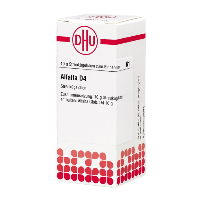 Alfalfa D4 DHU Globuli, 10 g Globules
