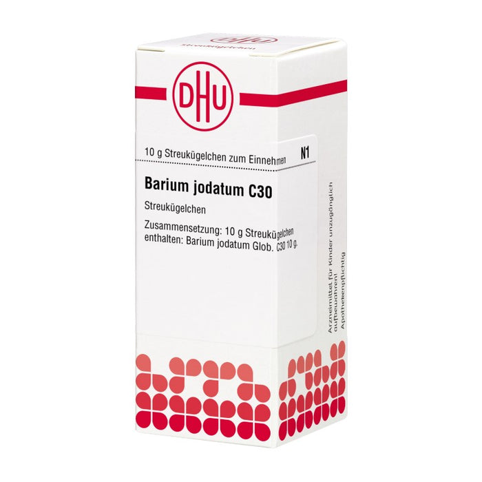 Barium jodatum C30 DHU Globuli, 10 g Globules