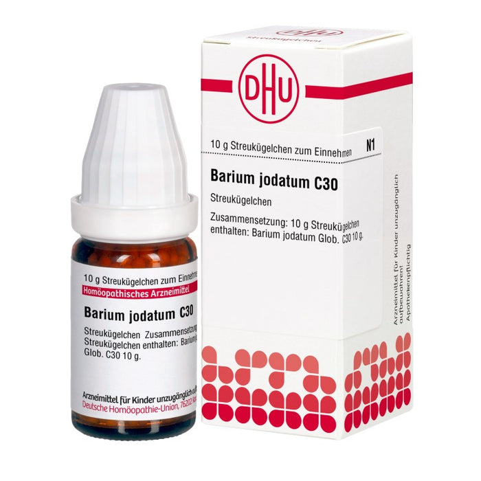 Barium jodatum C30 DHU Globuli, 10 g Globules