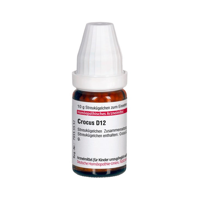Crocus D12 DHU Globuli, 10 g Globules