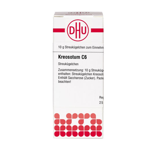 DHU Kreosotum C6 Streukügelchen, 10 g Globuli