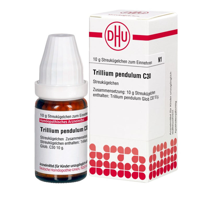Trillium pendulum C30 DHU Globuli, 10 g Globules