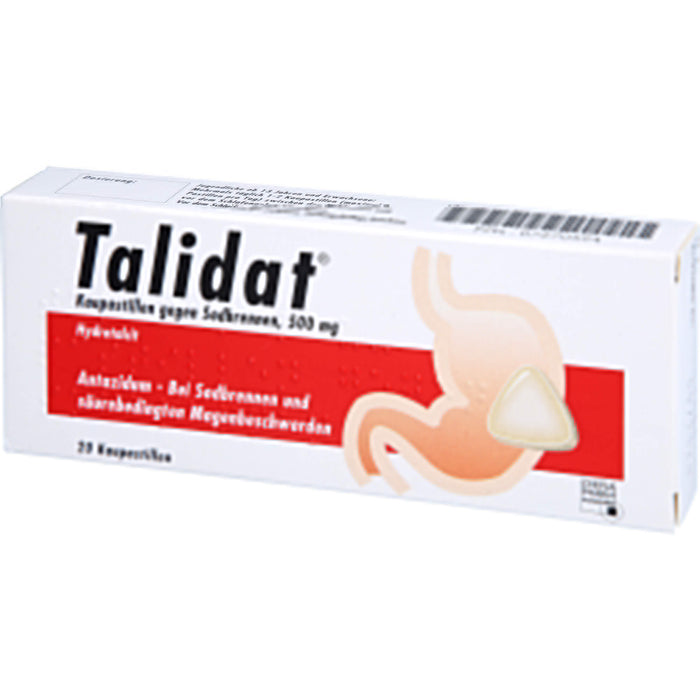 Talidat 500 mg Kaupastillen gegen Sodbrennen, 20 pcs. Pastilles
