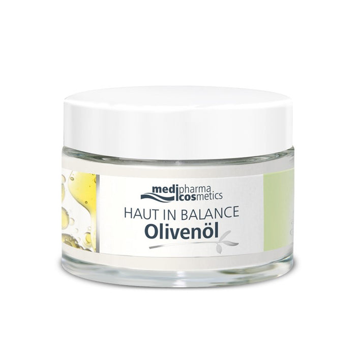 Medipharma Cosmetics Haut in Balance Olivenöl Gesichtspflege 5% bei sehr trockener, gereizter Haut, 50 ml Crème