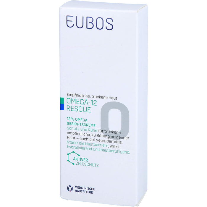 EUBOS Empfindliche Haut Omega 3-6-9 Gesichtscreme, 50 ml Creme