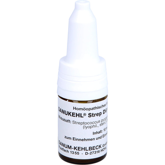 SANUM-KEHLBECK Sanukehl Strep D6 flüssige Verdünnung, 10 ml Solution
