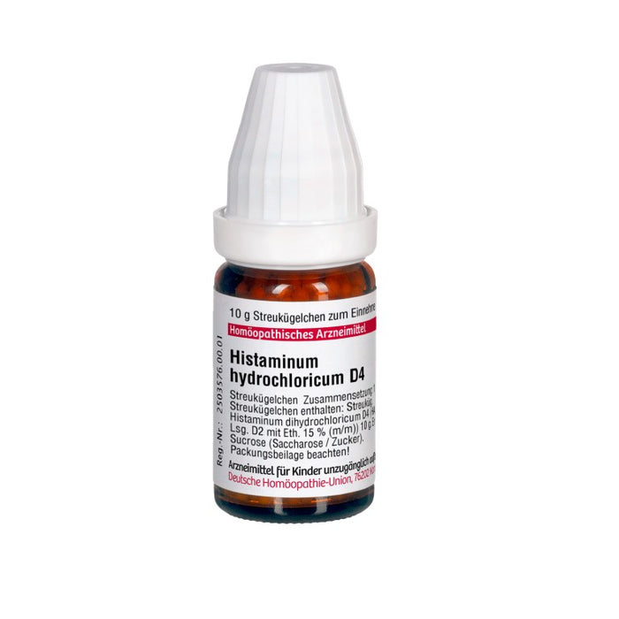 Histaminum hydrochloricum D4 DHU Globuli, 10 g Globules