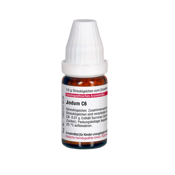 Jodum C6 DHU Globuli, 10 g Globules
