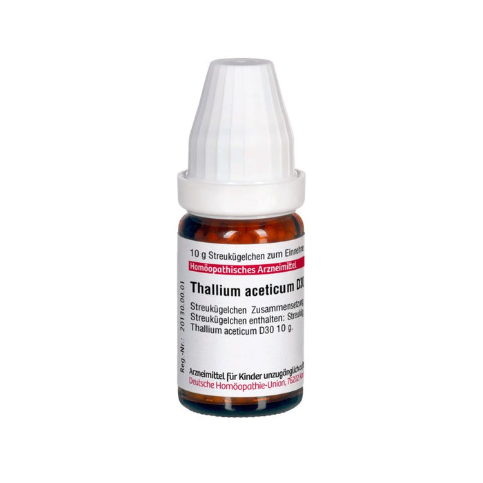 Thallium aceticum D30 DHU Globuli, 10 g Globules
