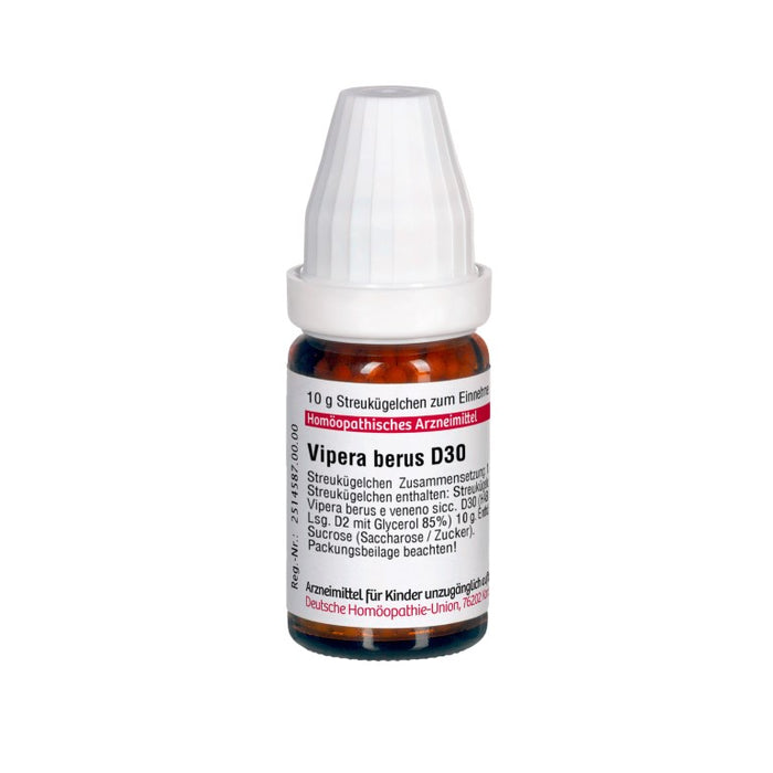 Vipera berus D30 DHU Globuli, 10 g Globules