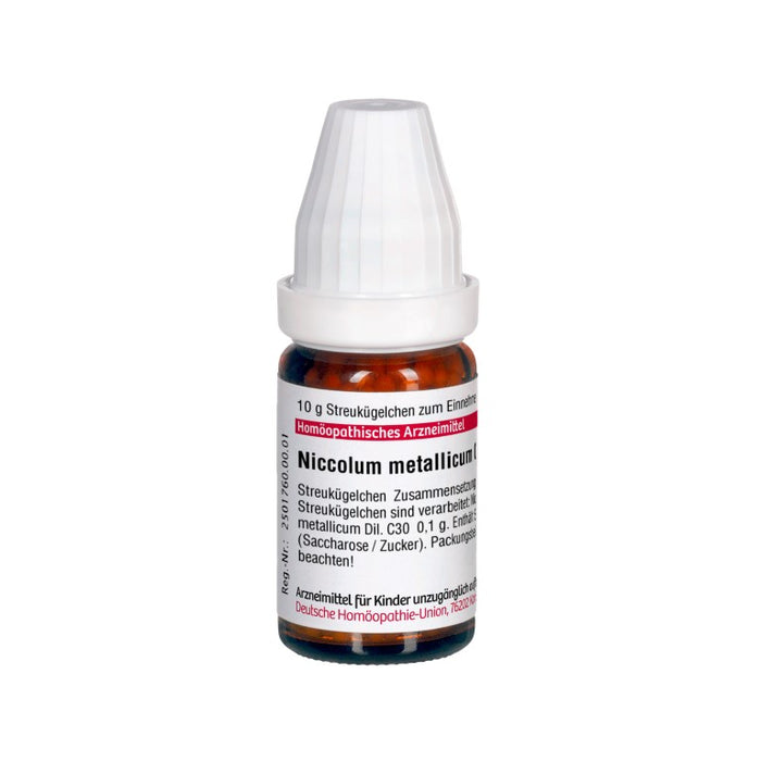 Niccolum metallicum C30 DHU Globuli, 10 g Globules