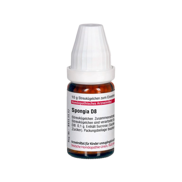 Spongia D8 DHU Globuli, 10 g Globules