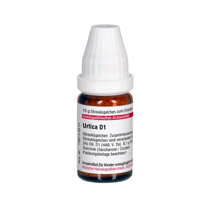 Urtica D1 DHU Globuli, 10 g Globules