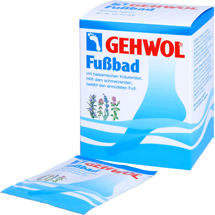 GEHWOL Fußbad Portionsbeutel, 200 g Additif pour le bain