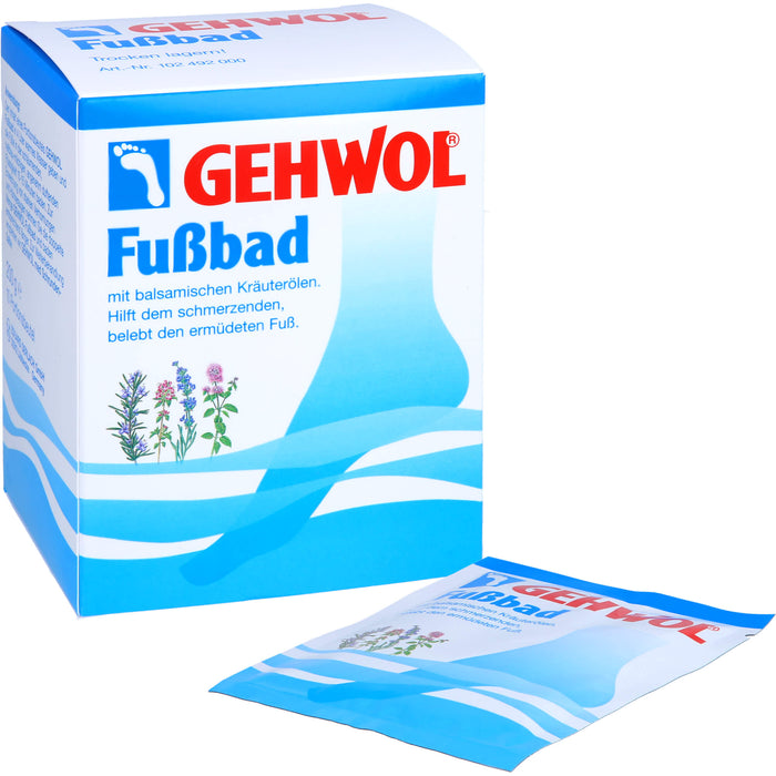 GEHWOL Fußbad Portionsbeutel, 200 g Additif pour le bain