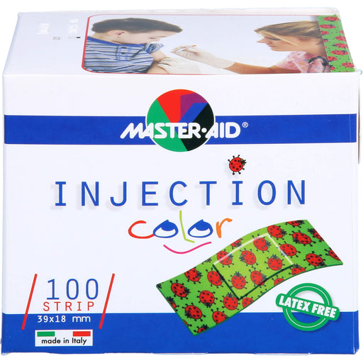 INJECTION strip color 39x18mm Kinderpfl.Master-Aid, 100 St. Pflaster