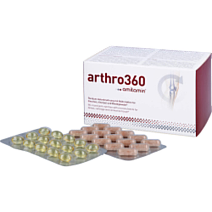Amitamin Arthro 360 Kapseln für gesunde Gelenke Bänder und Knochen, 120 pc Capsules