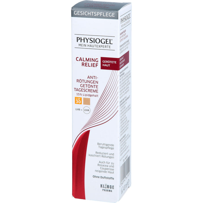 PHYSIOGEL Calming Relief Anti-Rötungen getönte Tagescreme LSF30, 40 ml Creme