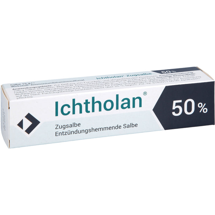 Ichtholan 50% Zugsalbe, 15 g Salbe
