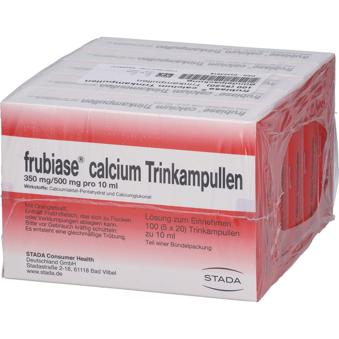 frubiase  calcium Trinkampullen, 100 pc Ampoules