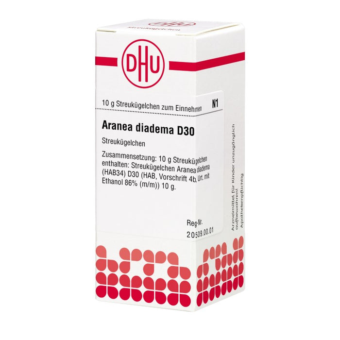 Aranea diadema D30 DHU Globuli, 10 g Globules