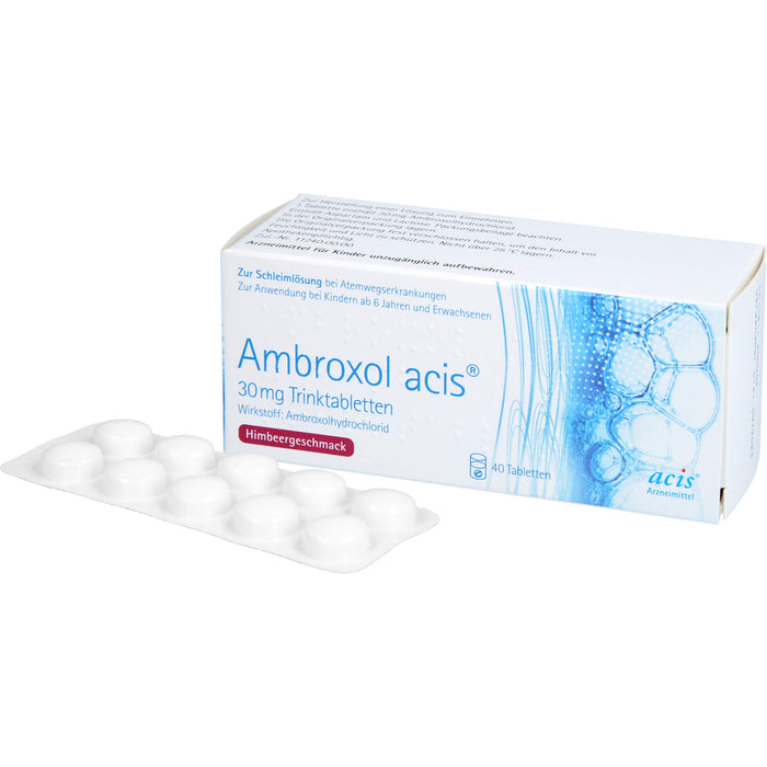 Ambroxol acis  30 mg Trinktabletten, Tabletten, 40 St. Tabletten