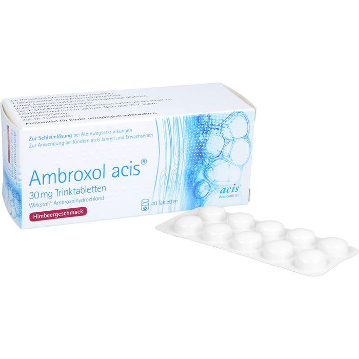 Ambroxol acis  30 mg Trinktabletten, Tabletten, 40 St. Tabletten