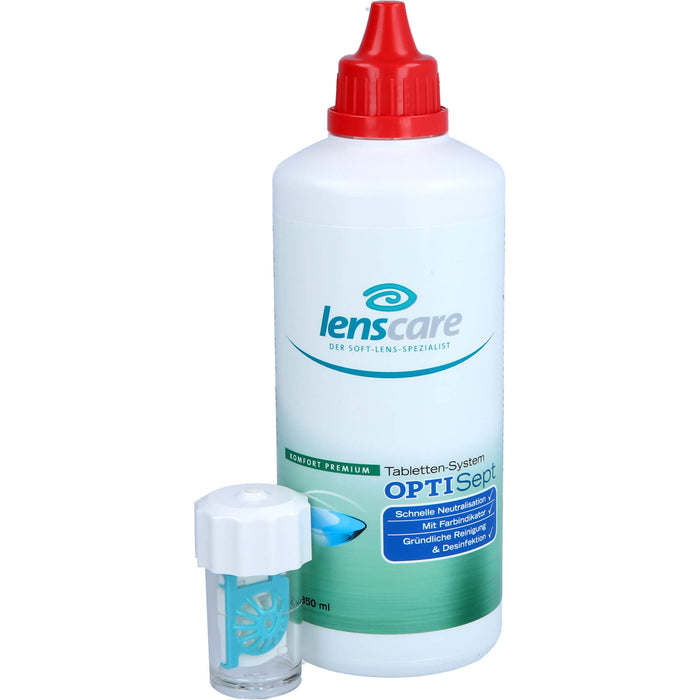 Lenscare OptiSept Tabletten System für eine gründliche und schonende Reinigung, 1 pcs. Combipack