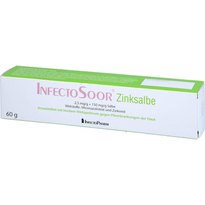 InfectoSoor  Zinksalbe, 2,5 mg/g + 150 mg/g Salbe, 60 g Salbe