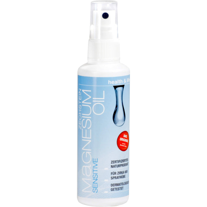 Zechstein Magnesium Oil Sensitive zur sportlichen Fitnessmassage, 100 ml Lösung