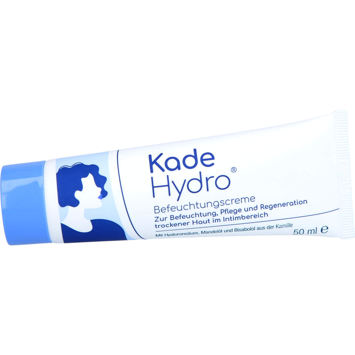 KadeHydro Befeuchtungscreme zur Befeuchtung, Pflege und Regeneration der Haut im äußeren Intimbereich, 50 ml Cream
