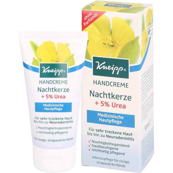 Kneipp Handcreme Nachtkerze + 5% Urea, 50 ml Creme