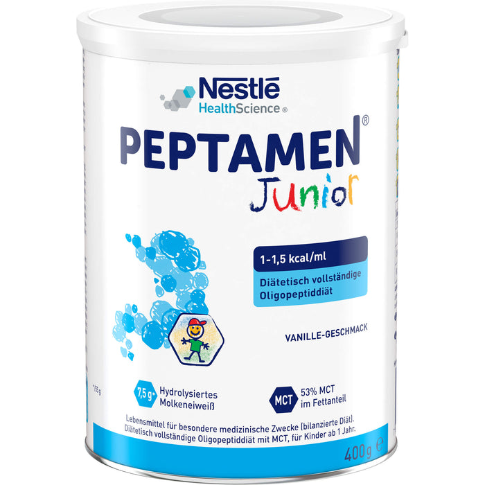 Peptamen Junior Pulver mit Vanille-Geschmack, 400 g Pulver