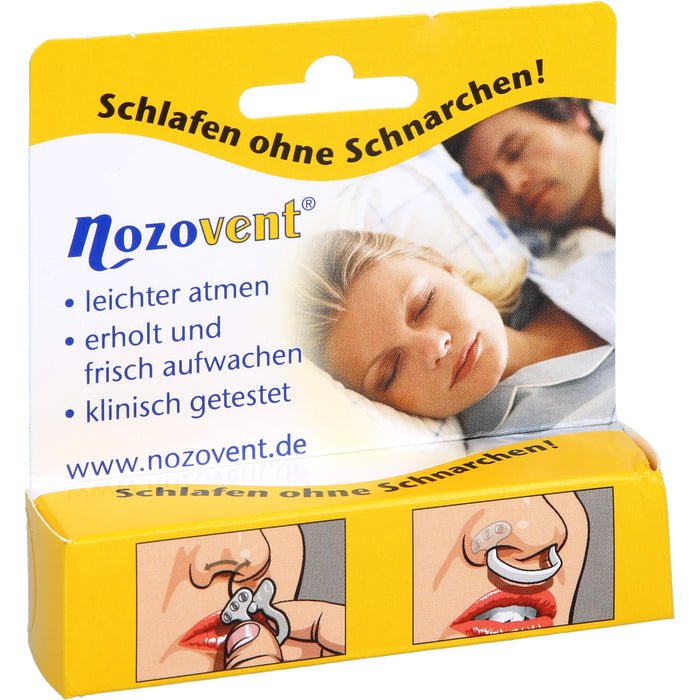 Nozovent  Nasenklammer, 2 pc Agrafe