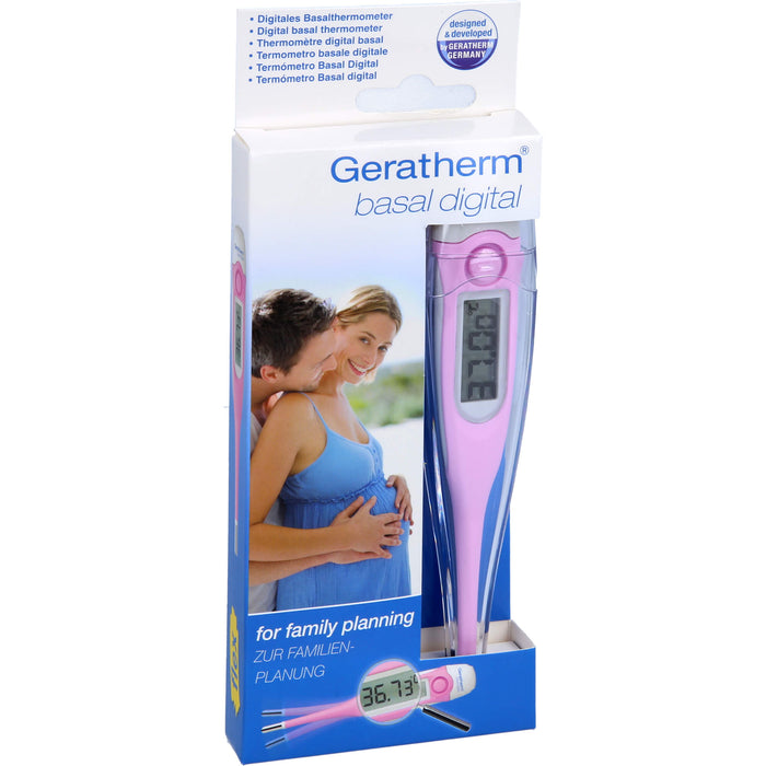 Geratherm Basal digitales Basalthermometer zur Familienplanung, 1 pcs. Test